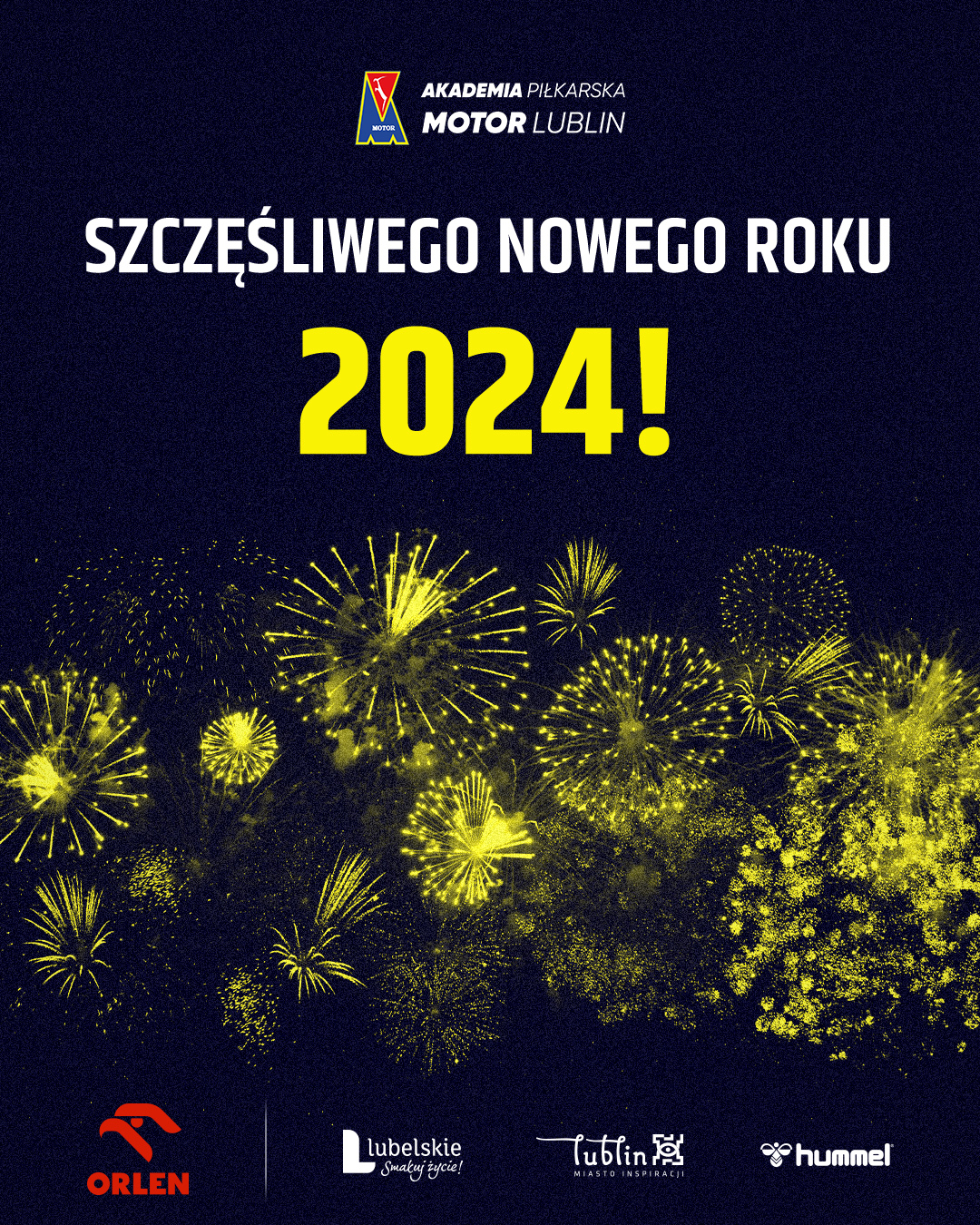 Szczęśliwego Nowego Roku 2024 Motor Lublin S A